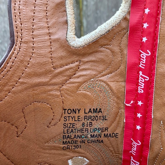 TONY LAMA NEW Buckaroo 3R Madera Pink Bella Tall Knee High Western Boots - Picture 10 of 15